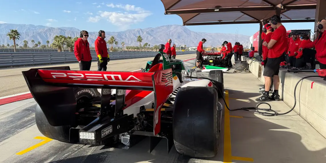 PREMA Racing Stuns in First IndyCar Test, Rookie Shwartzman Impresses with Blistering Pace