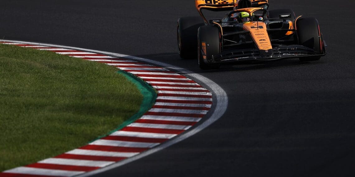 Domingo ‘fantástico’ termina com segundo lugar no Japão para Lando Norris