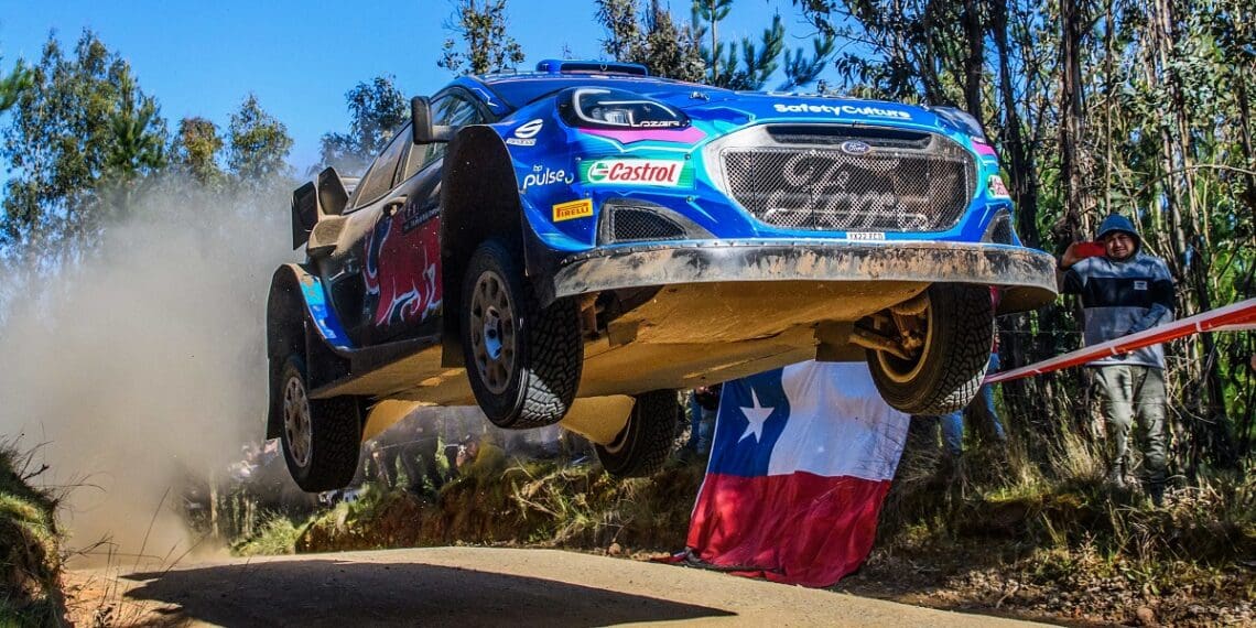 Ott Tänak com quase um minuto de vantagem na liderança do Rali do Chile