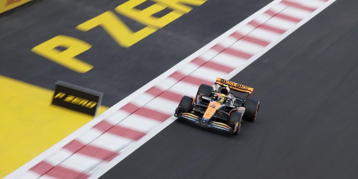 Lando Norris continua a ter de se adaptar ao McLaren
