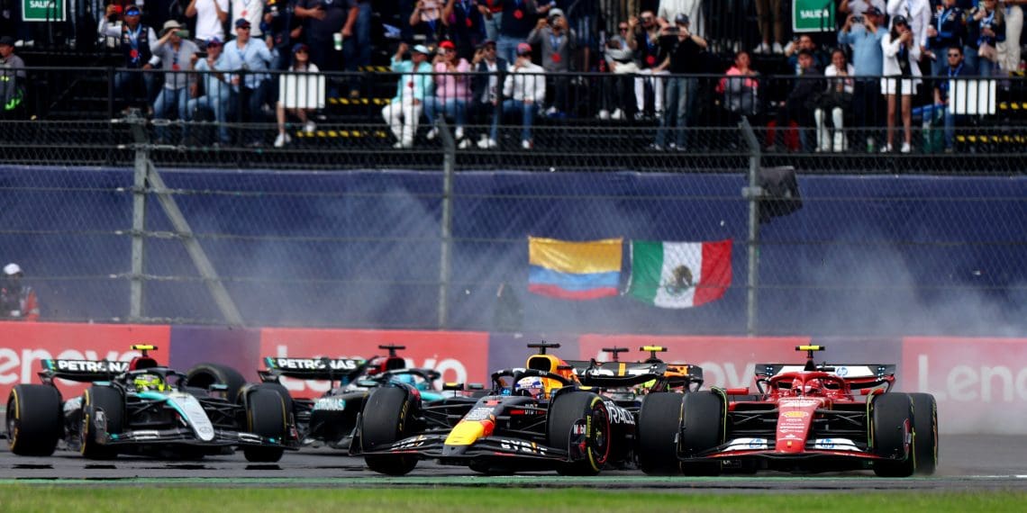 Carlos Sainz’s Stunning Lap 9 Move Leaves Verstappen Reeling: Ferrari Clinches Victory and Shakes Up Constructors’ Battle in Mexico