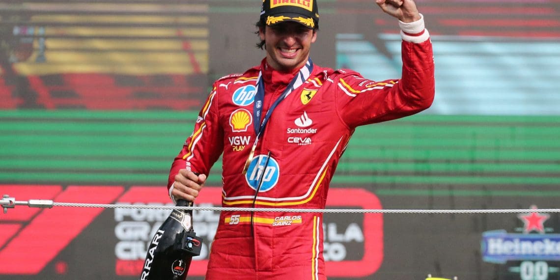 Carlos Sainz Bids Ferrari Farewell with Emotional Victory at Mexican GP- «I had to work hard for it»