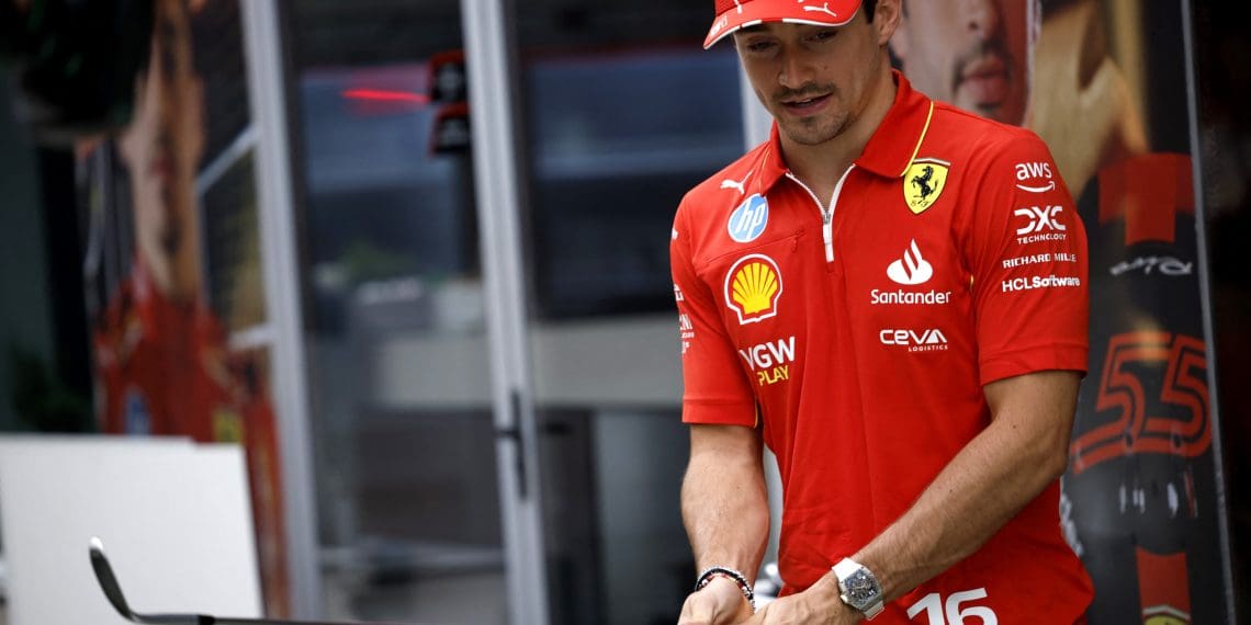 Charles Leclerc Could Face FIA Scrutiny Over Post-Race F-Bomb at Mexican GP