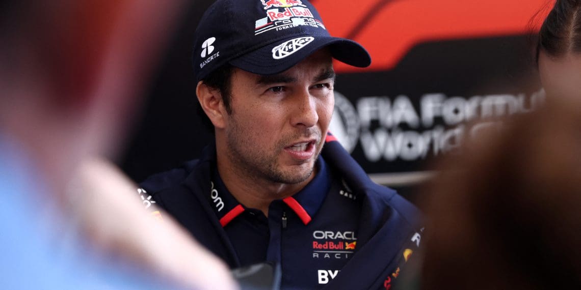 Sergio Perez Denies Clash with Liam Lawson Linked to Red Bull Ambitions, Labels Incident as “Unnecessary”