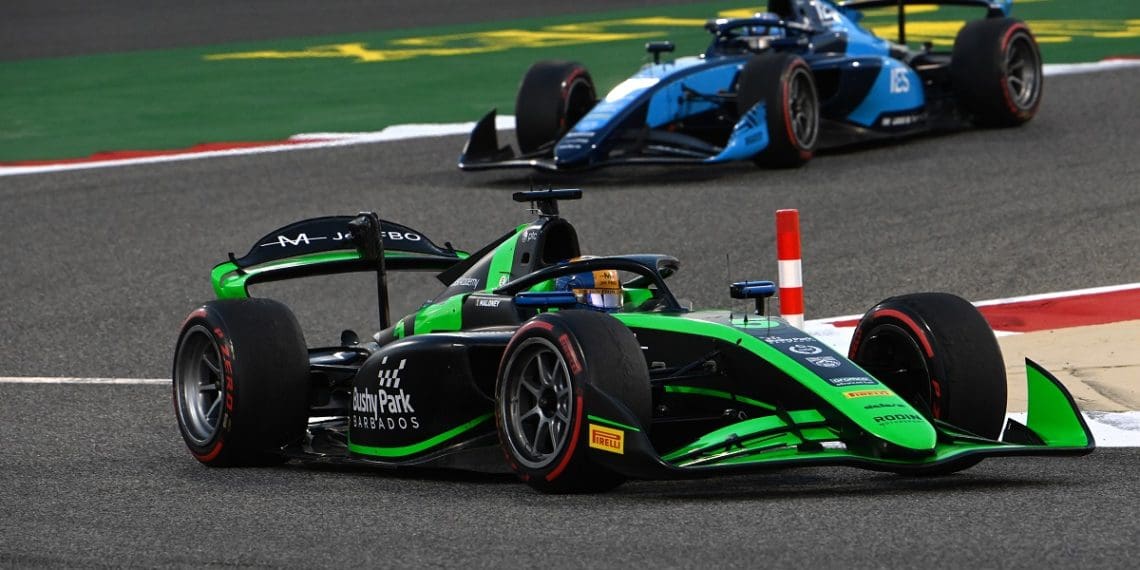 Primeiro triunfo de Zane Maloney a abrir a época de F2 no Bahrein