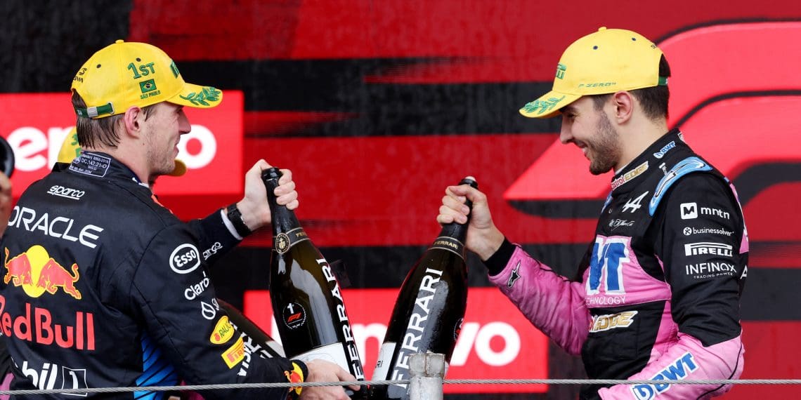 Esteban Ocon – Max Verstappen’s Masterclass in Brazil Leaves F1 Rivals in Awe – ‘No Bullsh*t’ Racing Powers Him to Victory from P17
