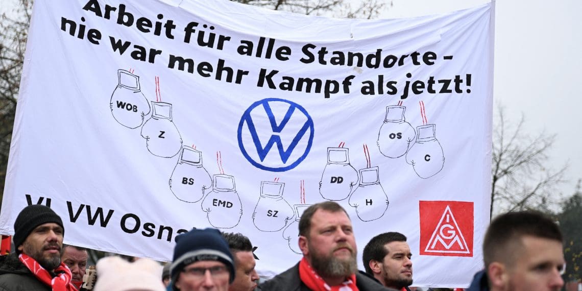 Strike Alert! Volkswagen’s German Workers Turn Up the Heat, Demand 7% Pay Bump with Factory Shutdown Threats