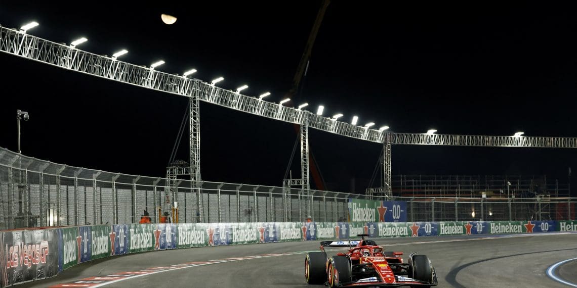 Ferrari Struggles Under Vegas Lights as Cold Weather Throws Tyre Strategies into Chaos