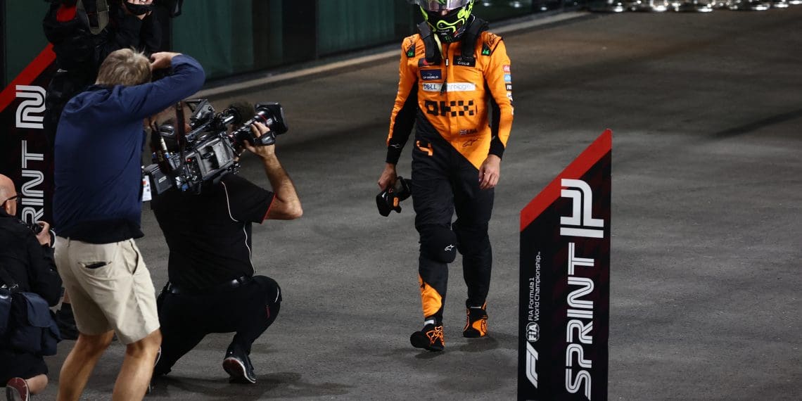Perez Stumbles as Lando Norris Dominates Sprint Qualifying in Qatar