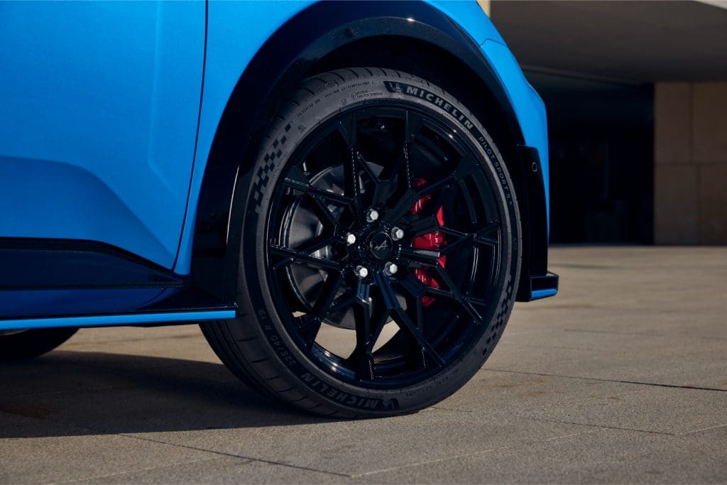 Alpine A290 traz pneus da Michelin desenvolvidos sob medida