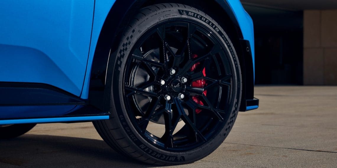 Alpine A290 traz pneus da Michelin desenvolvidos sob medida