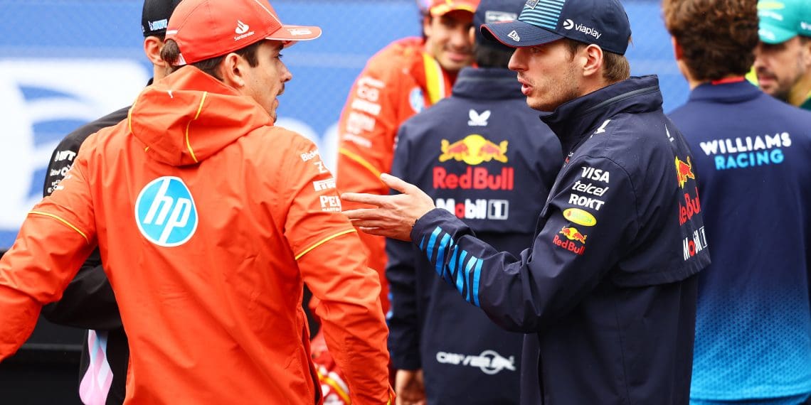 Leclerc Fires Back at Verstappen’s Bold Ferrari Claim: ‘That’s a Stretch’