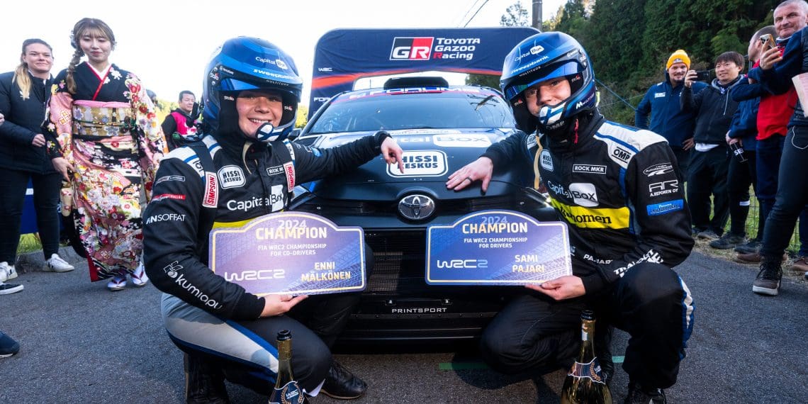 WRC2 Champions Pajari and Mälkönen Part Ways After Historic 2024 Triumph