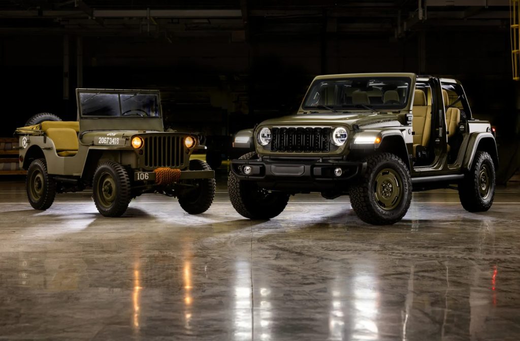 Jeep Wrangler especial presta homenagem ao Willys MB de 1941