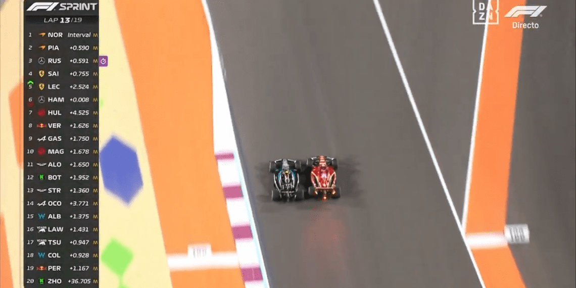 VIDEO – Hamilton and Leclerc’s Qatar Sprint clash: A glimpse into Ferrari’s future dynamics