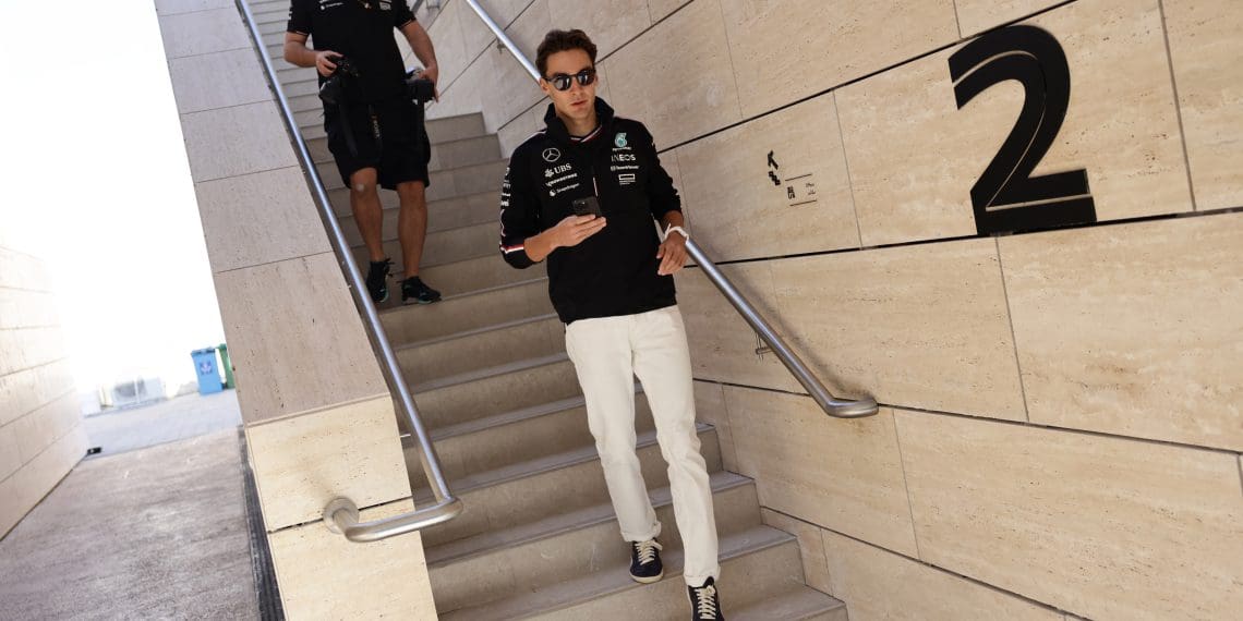 Seething Verstappen Confronts Russell: Tensions Explode Over Grid Penalty Drama