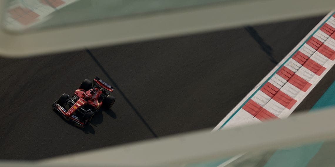 Abu Dhabi GP: Charles Leclerc Battles Ferrari Battery Woes to Top FP1, McLaren Looms Large in Constructor Showdown