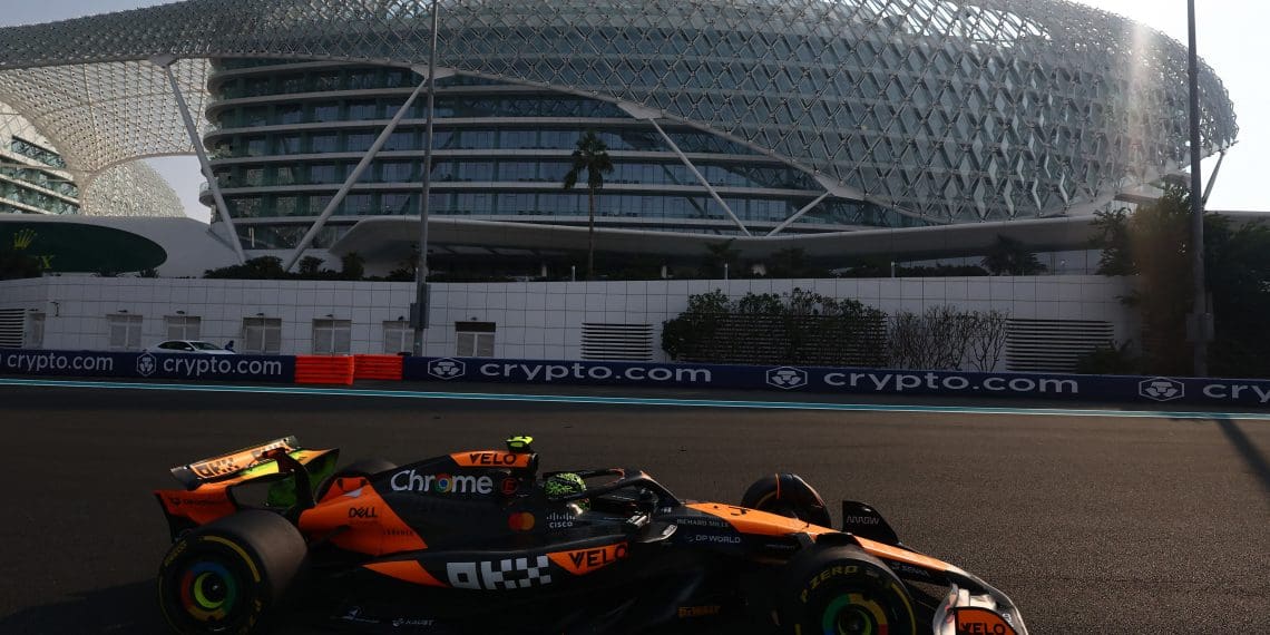McLaren Dominates FP2 in Abu Dhabi: Lando Norris Crushes Ferrari’s Hopes with a 1-2 Punch