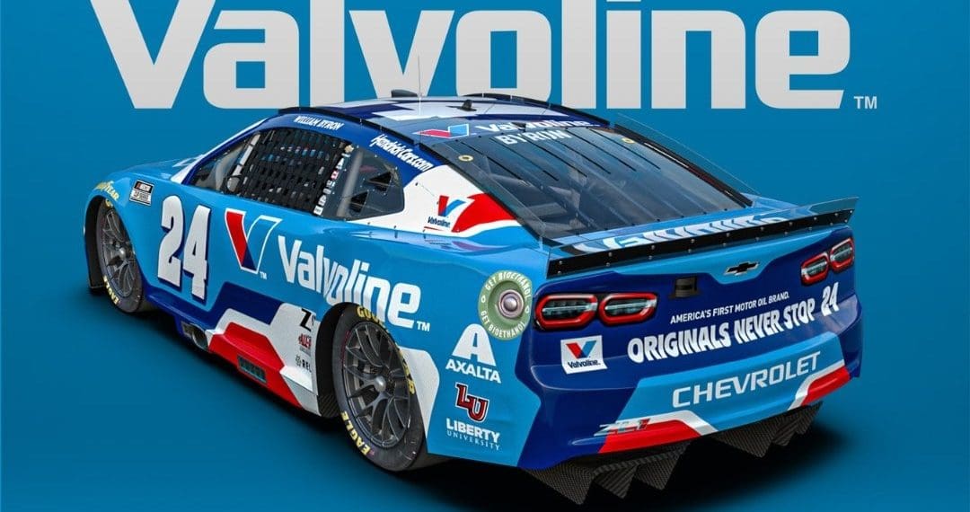 William Byron Unveils Striking New Valvoline Paint Scheme for 2025 NASCAR Season