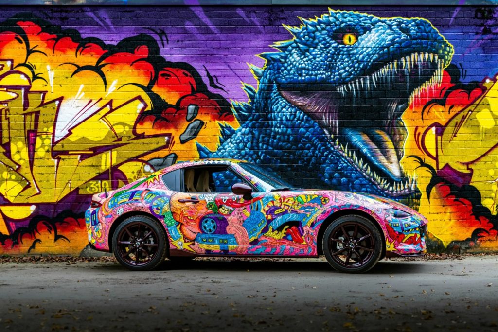 Mazda MX-5 Kabuki Town: um “one-off” com decoração inspirada na cultura pop e tradição japonesa