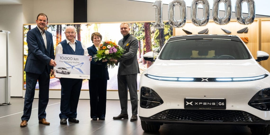 Xpeng já vendeu 10 mil veículos na Europa