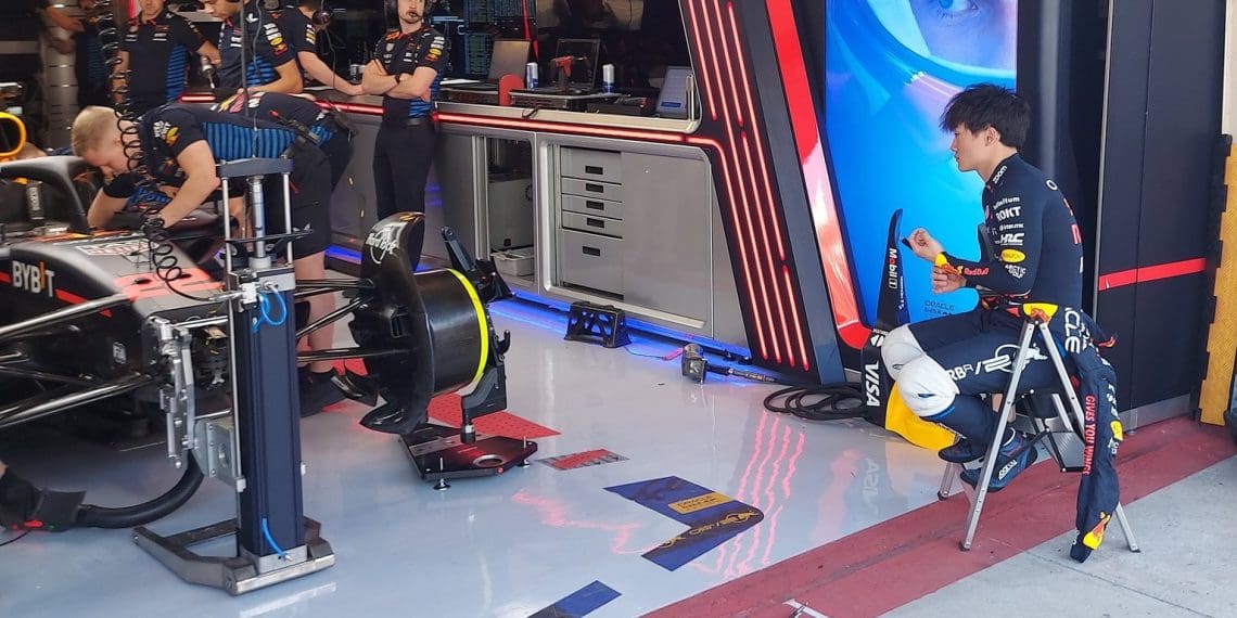 Pressure Cooker: Yuki Tsunoda Seizes Red Bull Tire Test as Perez’s Seat Hangs in the Balance