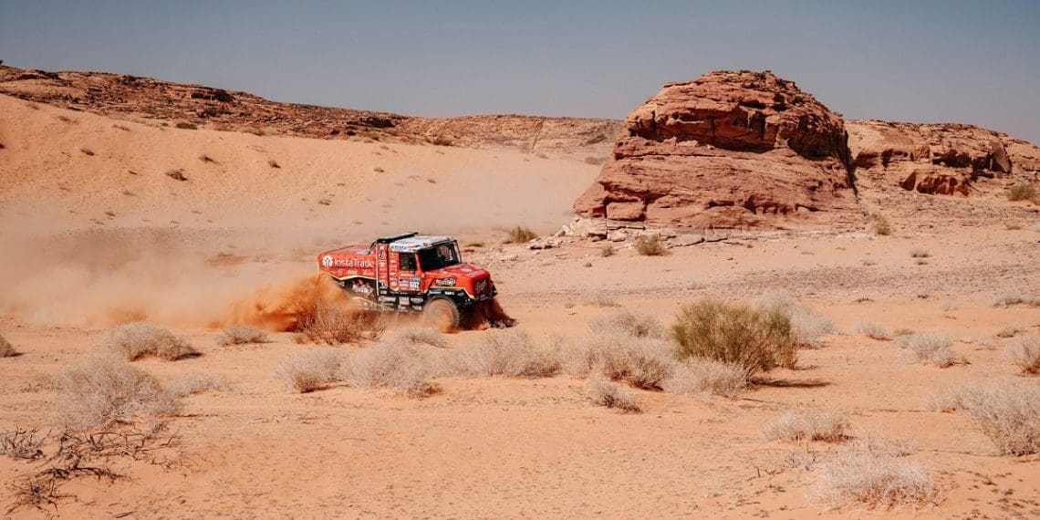 Ales Loprais contrariou invencibilidade de Janus van Kasteren e é o novo líder do Dakar em camiões