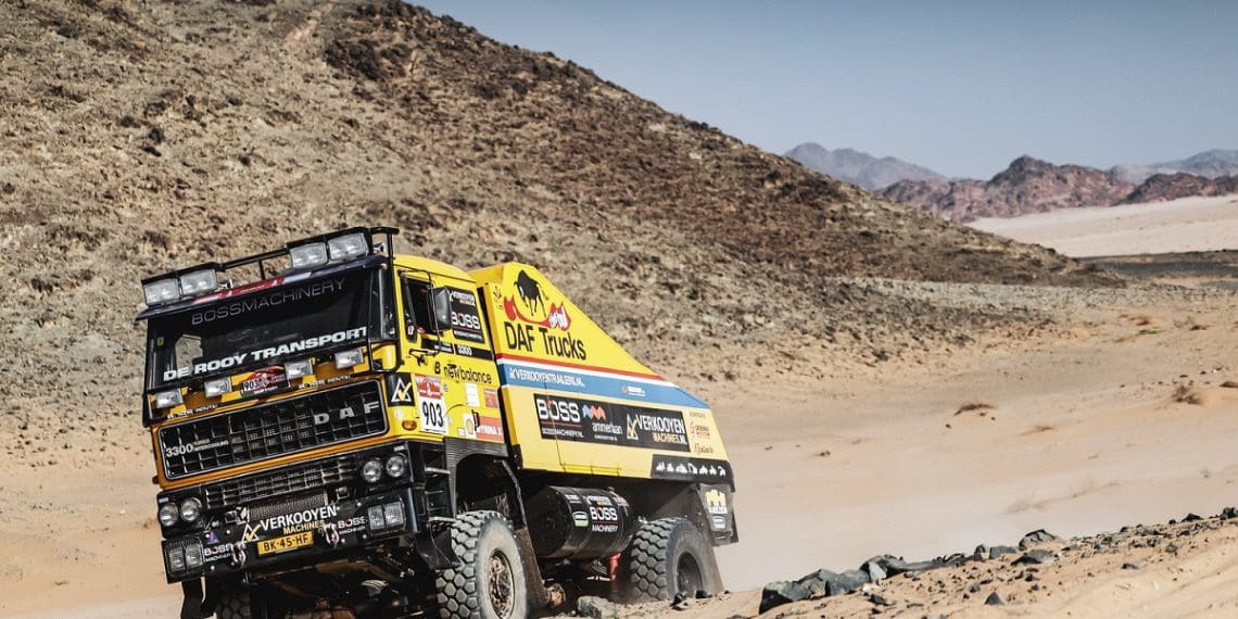 Janus van Kasteren liderou prólogo do Dakar em camiões