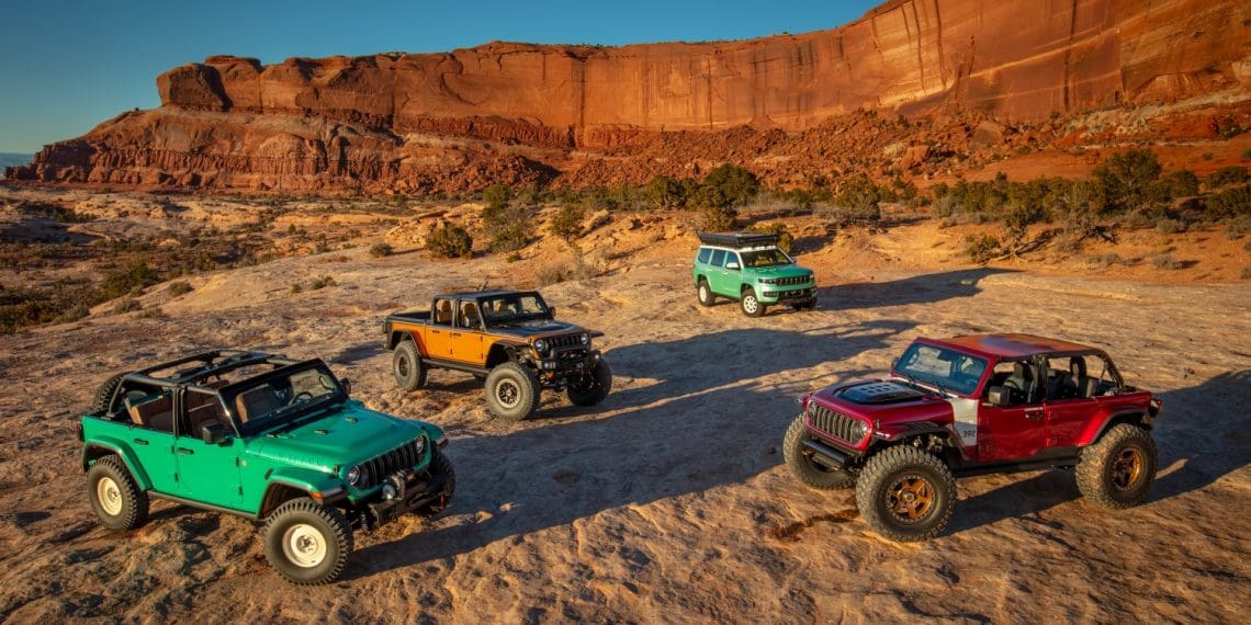 Jeep presta homenagem ao passado e revela quatro protótipos no Easter Safari