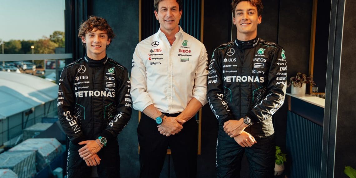 Mercedes pensou em Max Verstappen, mas a primeira opção foi Andrea Kimi Antonelli