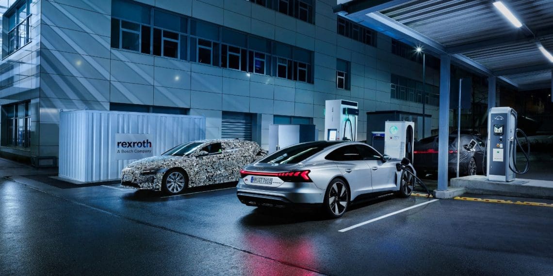 Audi simula diferentes redes elétricas para testar o carregamento de veículos elétricos