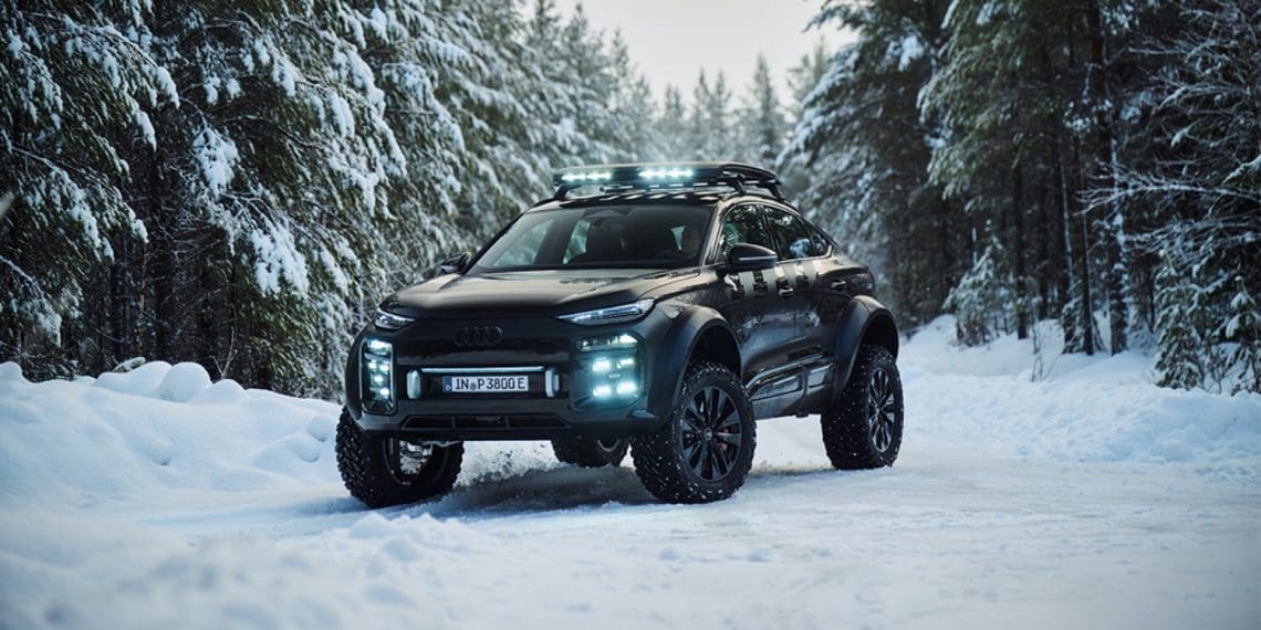 Audi mostra o protótipo Q6 e-tron Off-road