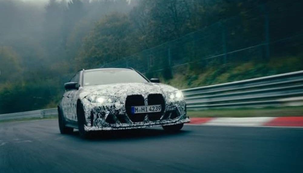 BMW mostra o M3 CS Touring antes da estreia