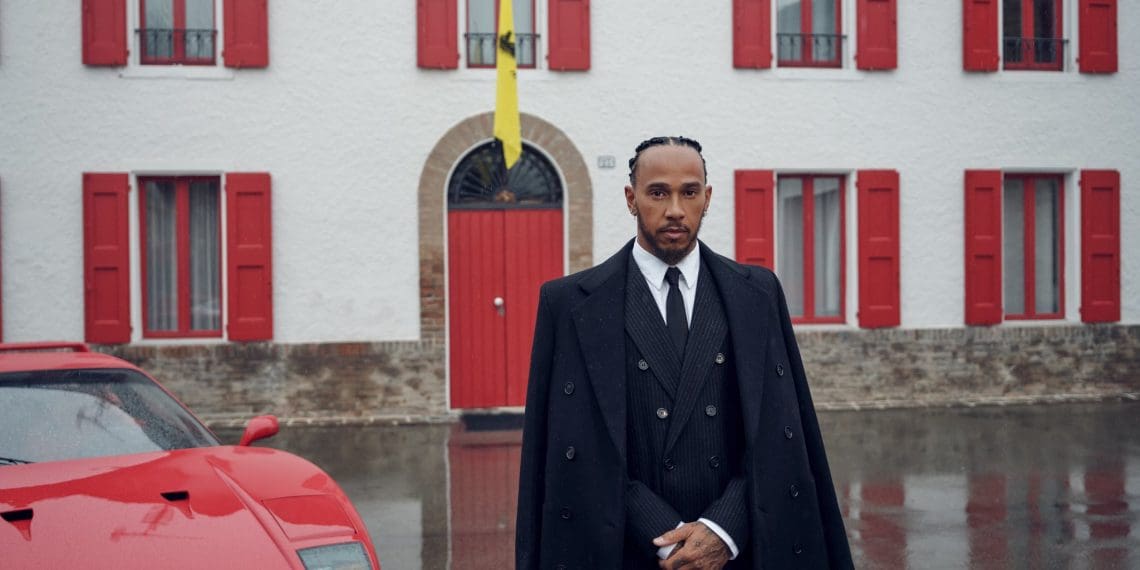 Lewis Hamilton’s dream becomes reality as he makes his first appearance at Ferrari