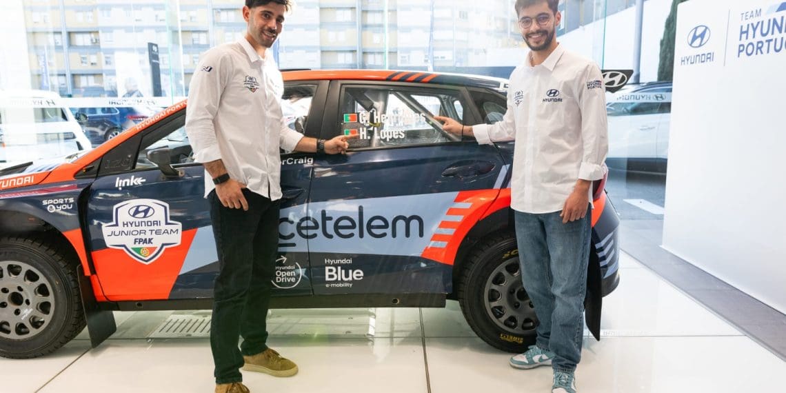 Junior Team FPAK é aposta da Hyundai nos ralis em 2025