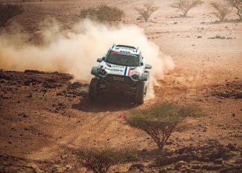 Guerlain Chicherit triumphed in stage 1 and leads the Dakar in Autos