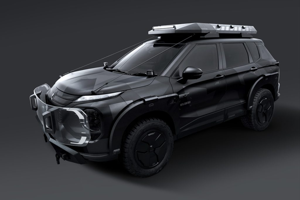 Outlander PHEV Night Seeker é o concept inspirado no “Metal Gear Solid”