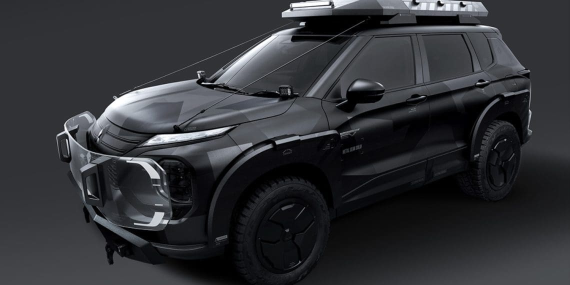 Outlander PHEV Night Seeker é o concept inspirado no “Metal Gear Solid”