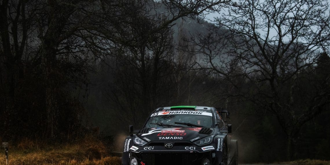 Elfyn Evans Takes the Lead as Monte Carlo Rally Descends Into Chaos