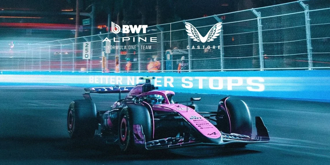 Alpine F1 and Castore Join Forces: A Multi-Year Deal Aims to Elevate Teamwear and Fan Engagement