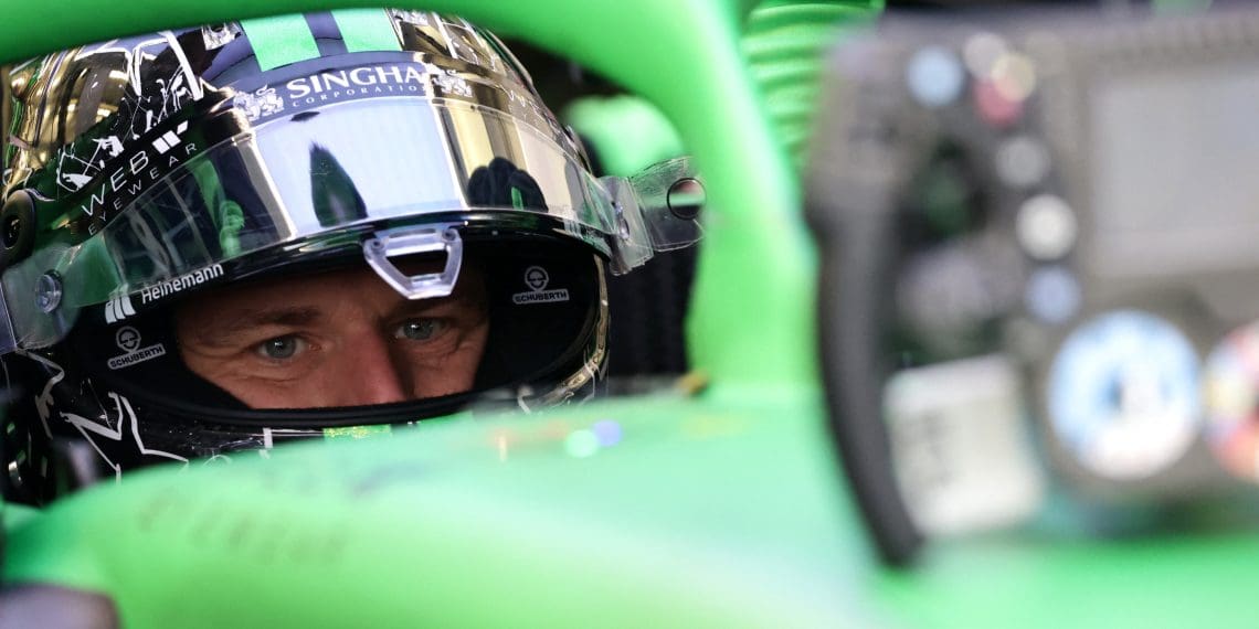 F1 Driver Nico Hulkenberg’s Unexpected Eye Injury Halts Testing Day at Sauber Garage