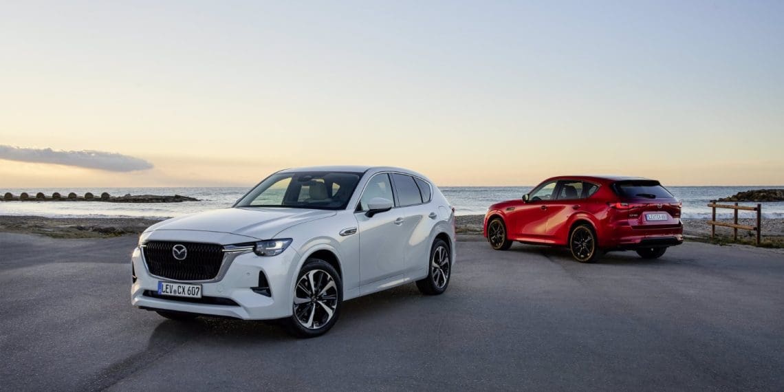 Mazda atualiza o CX-60 com performance superior e design melhorado
