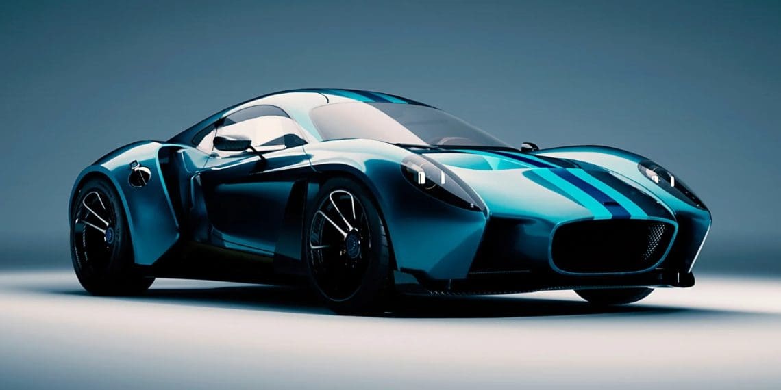 Ælla-60 é o novo superdesportivo de Anthony Jannarelly inspirado num Ferrari