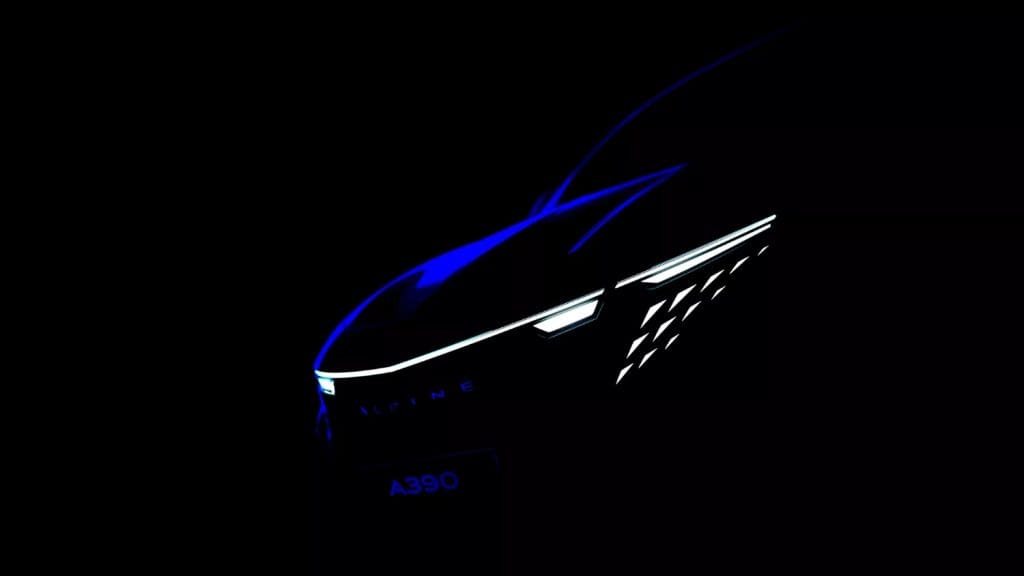 Alpine divulga a primeira imagem do A390