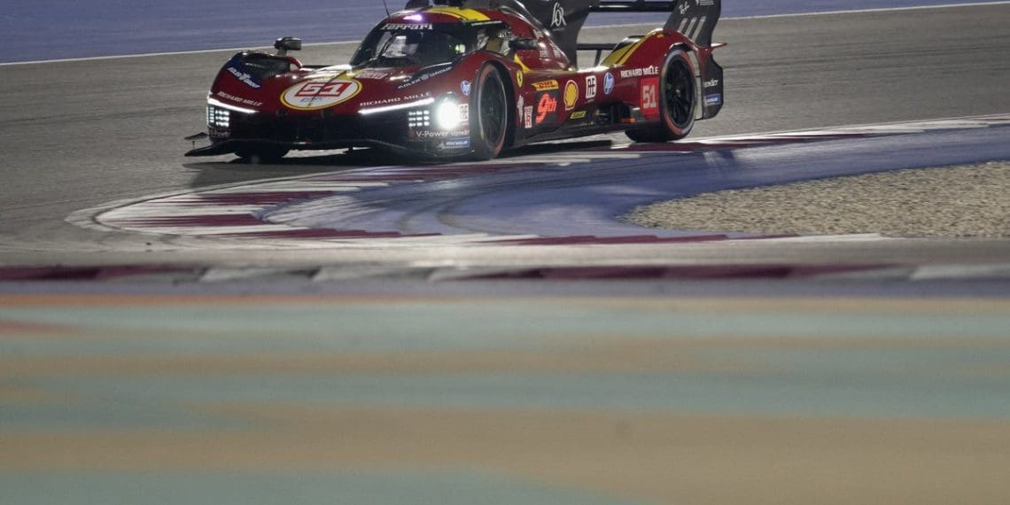 Antonio Giovinazzi Triumphs in Thrilling WEC Season-Opener, Secures Qatar Pole for Ferrari