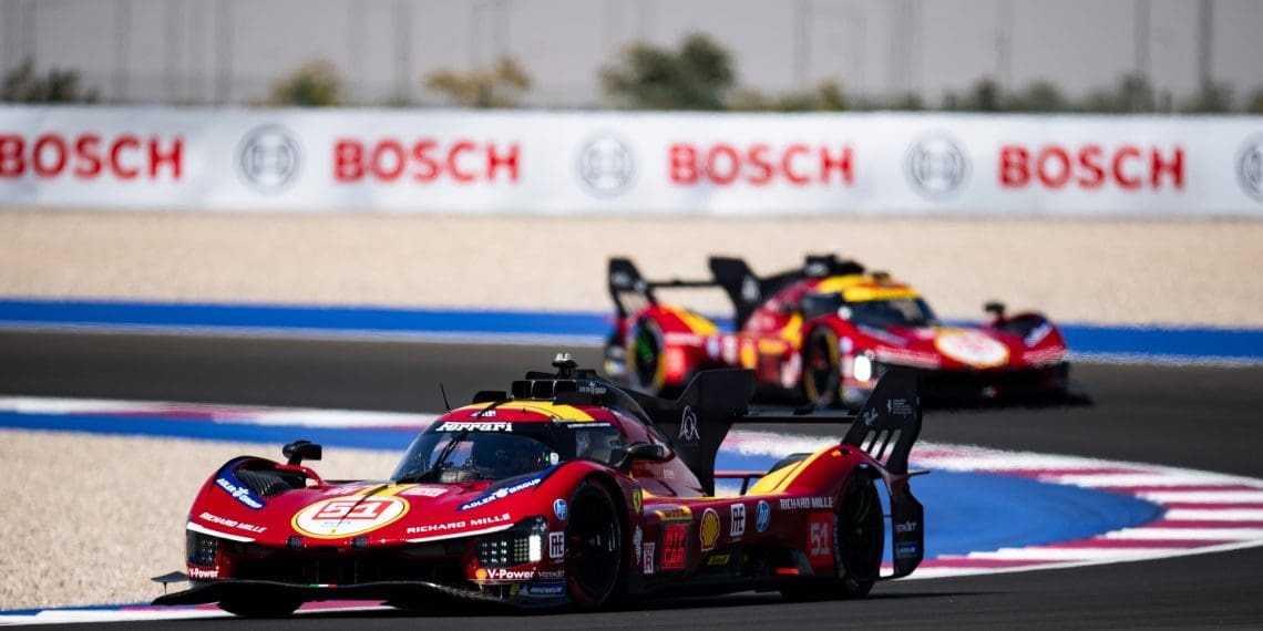Antonio Giovinazzi Claims Ferrari’s Pole Position for FIA World Endurance Championship Opener in Qatar