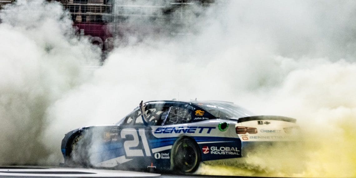 Austin Hill Shatters NASCAR Legends’ Records: Triumphs at Superspeedways and Joins Tony Stewart’s Elite Ranks