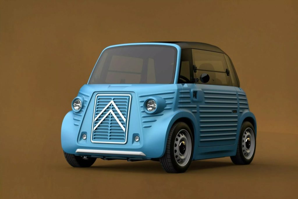 Citroën Ami já tem uma versão retro