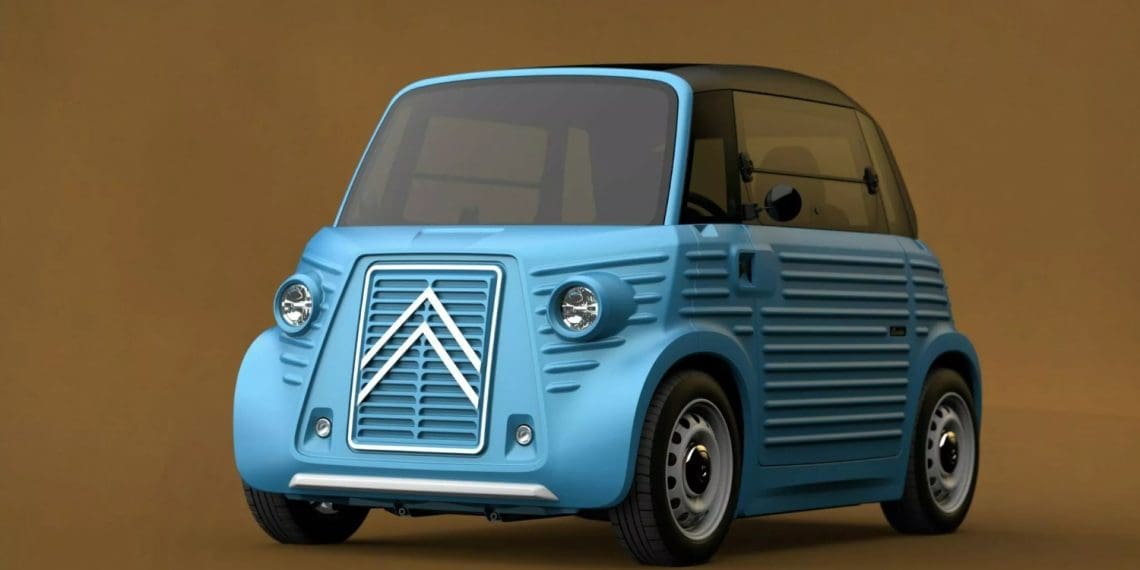 Citroën Ami já tem uma versão retro