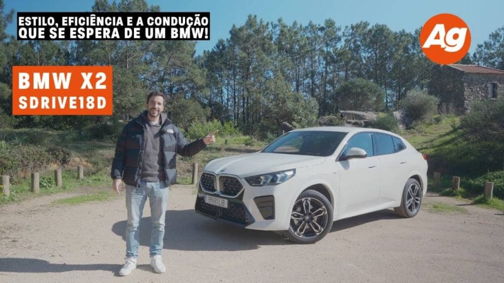BMW X2 sDrive18d – Estilo, eficiência e a condução que se espera de um BMW!